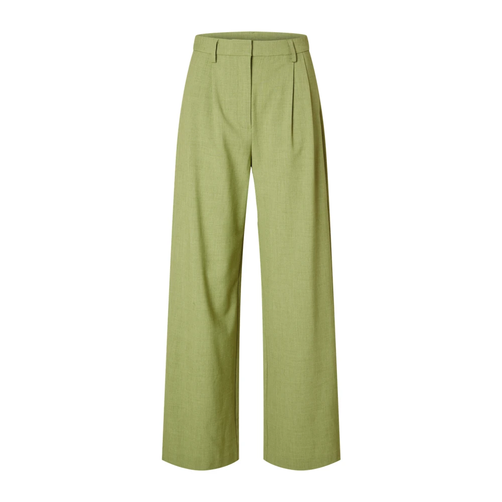 Trousers > Wide Trousers - - Selected Femme - Modalova