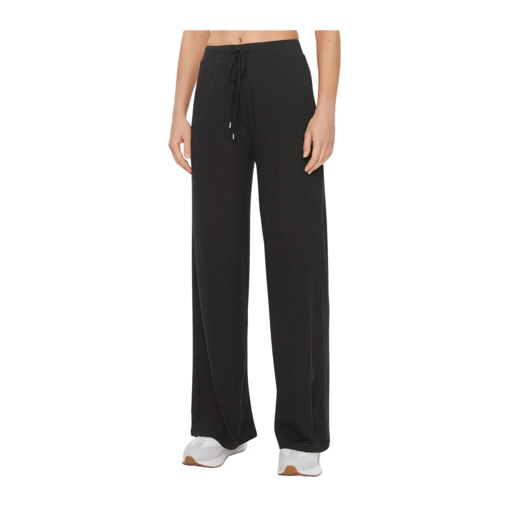 Guess Wide Trousers Black Dames