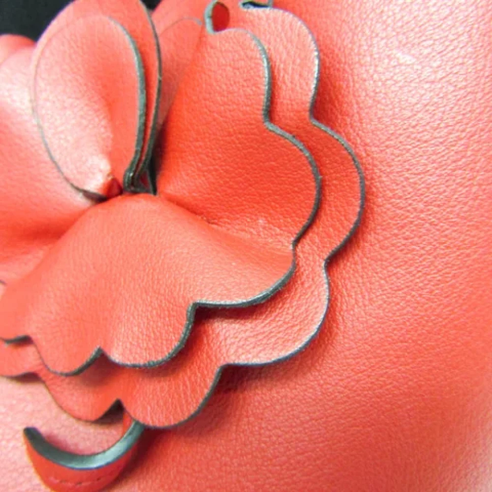 Miu Pre-owned Leather shoulder-bags Red Dames