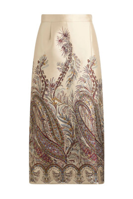 beige-paisley-jacquard-skirt