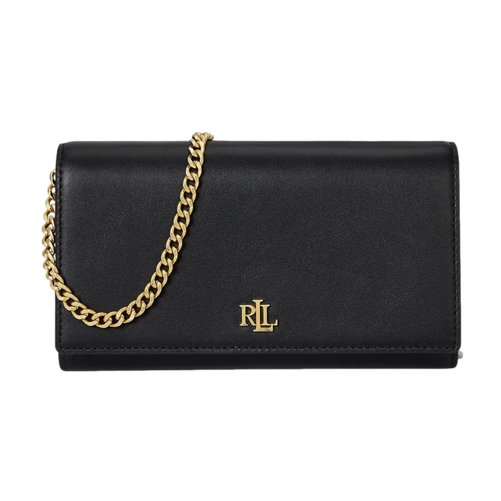 Ralph Lauren Women's Black Wallets & Cardholders, One Size, 432980206001 Clutch