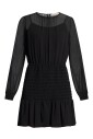 robe-mini-smock-noire