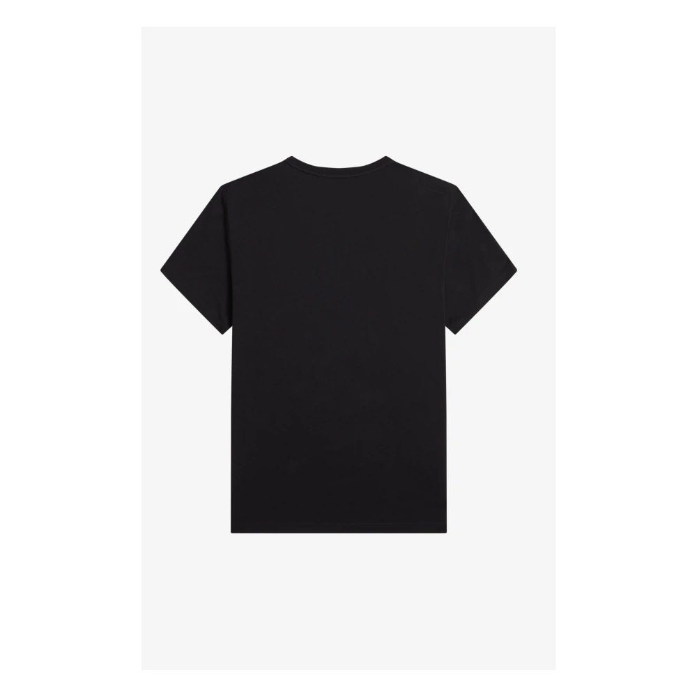 Fred Perry Laurierkrans Grafisch T-shirt Black Heren
