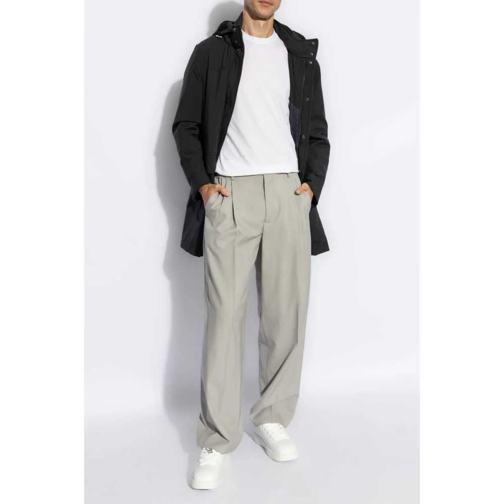 Brioni Lange mouw T-shirt White Heren