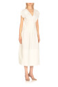robe-sans-manches-en-lin-et-viscose-blanche