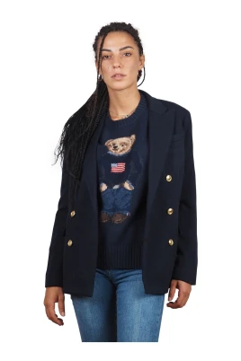 Dubbelknäppt Slim-Fit Blazer