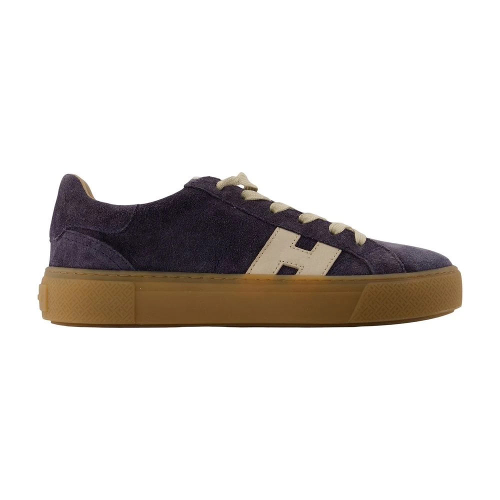 Hogan , Sneakers, Male, Blue, 8 Uk, H705 Allacciato H Trainers
