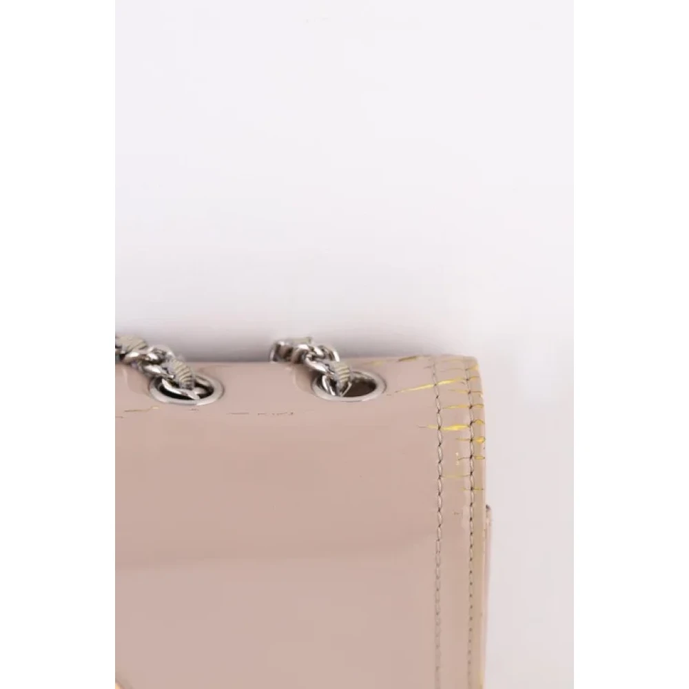 Chanel Vintage Pre-owned Leather chanel-bags Beige Dames