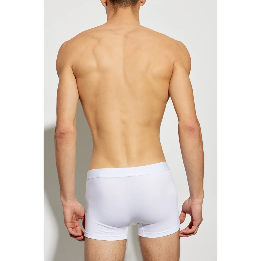 Dsquared2 Katoenen boxershorts met logo White Heren