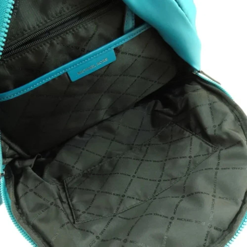 Michael Kors Pre-owned Fabric backpacks Blue Dames