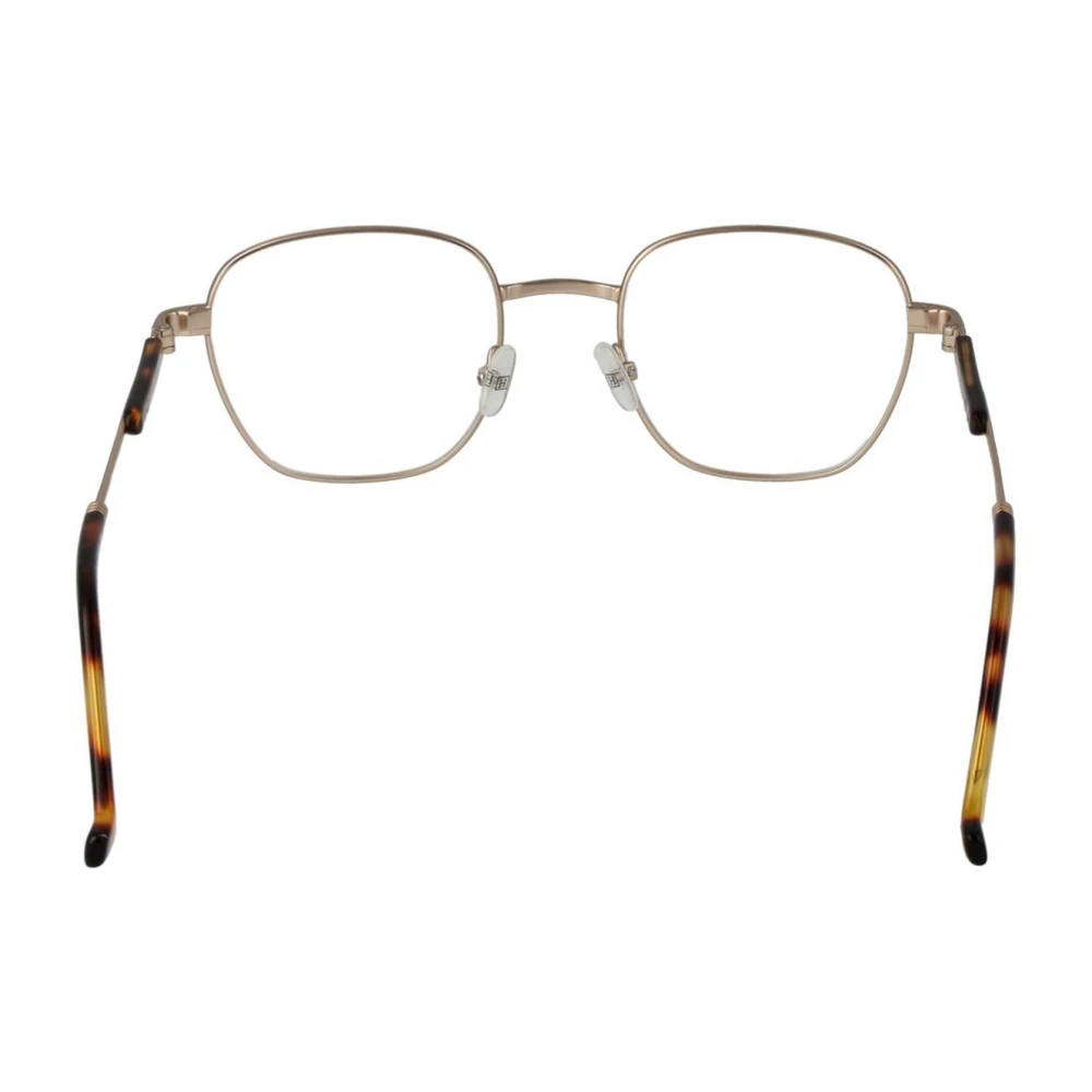 Hackett Gouden Metalen Optische Frames met Blauw Filter Gray Heren
