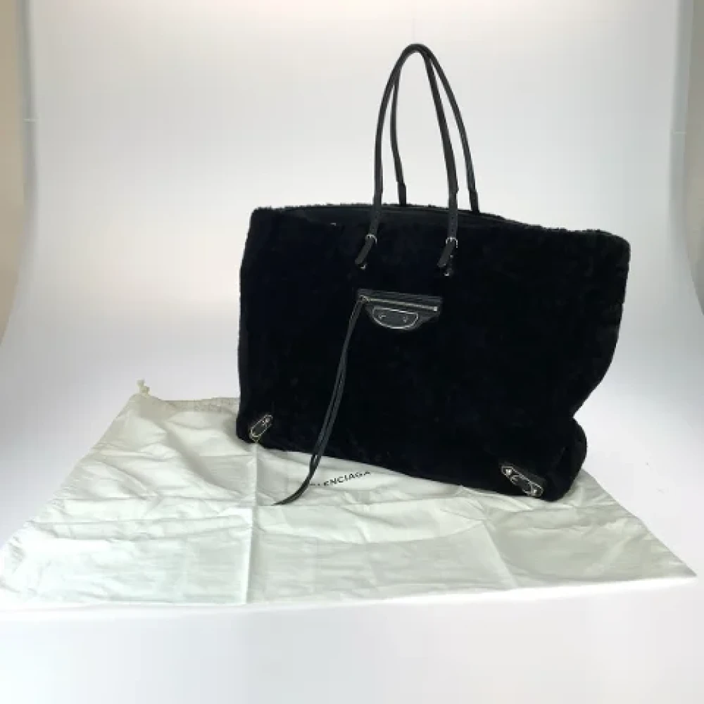 Balenciaga Vintage Pre-owned Leather balenciaga-bags Black Dames
