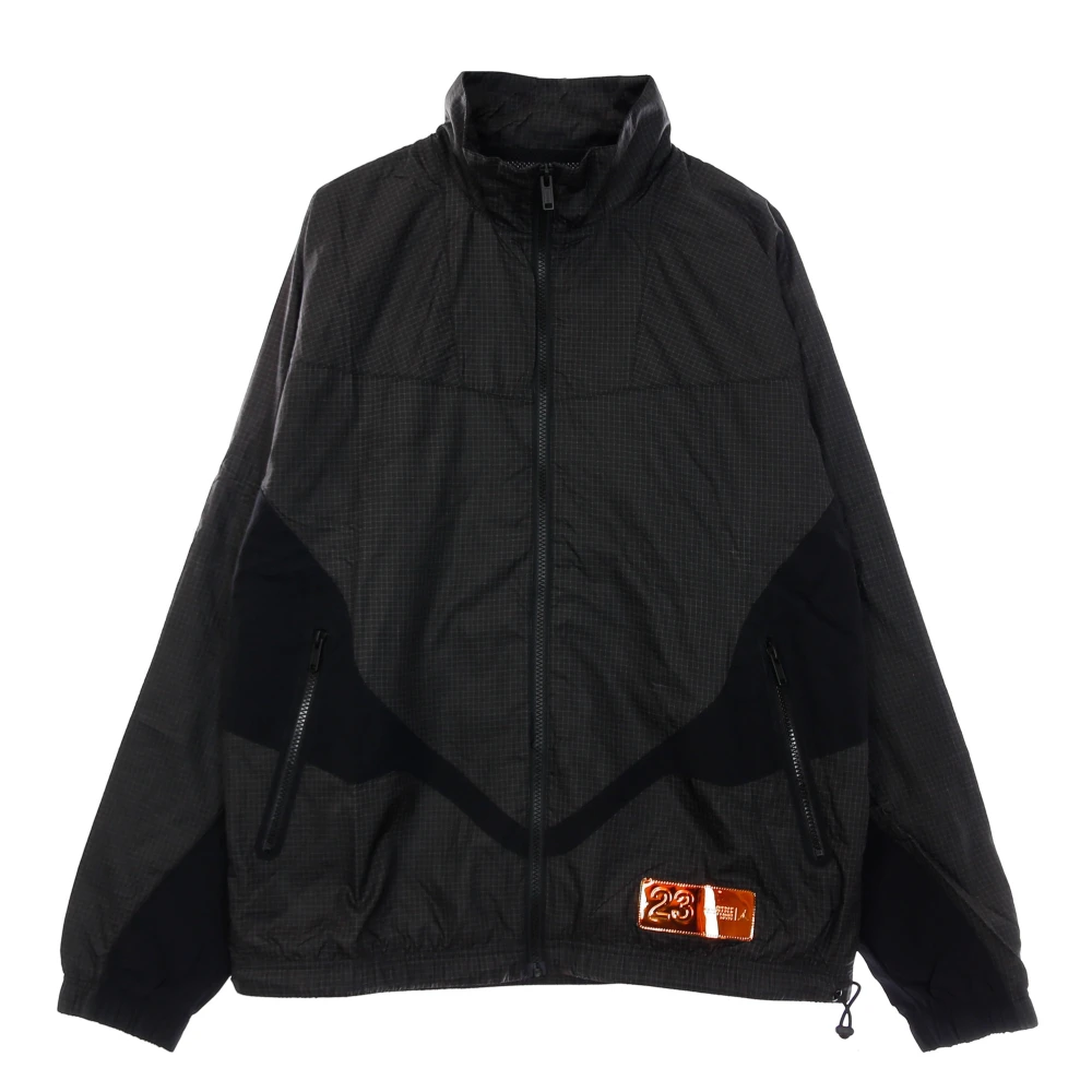 Jordan Lichtgewicht Track Jacket met hoge kraag Black Heren