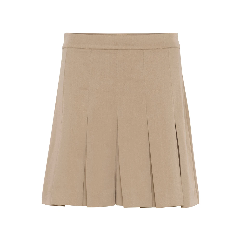 Saint Tropez Elegante Zelivasz Skirt in Doeskin Beige Dames