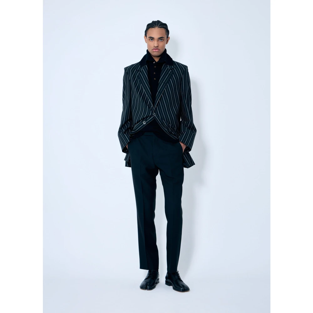 Vivienne Westwood Pinstripe Getailleerde Blazer Black Heren