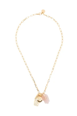 Halsband med skyddsberlocker