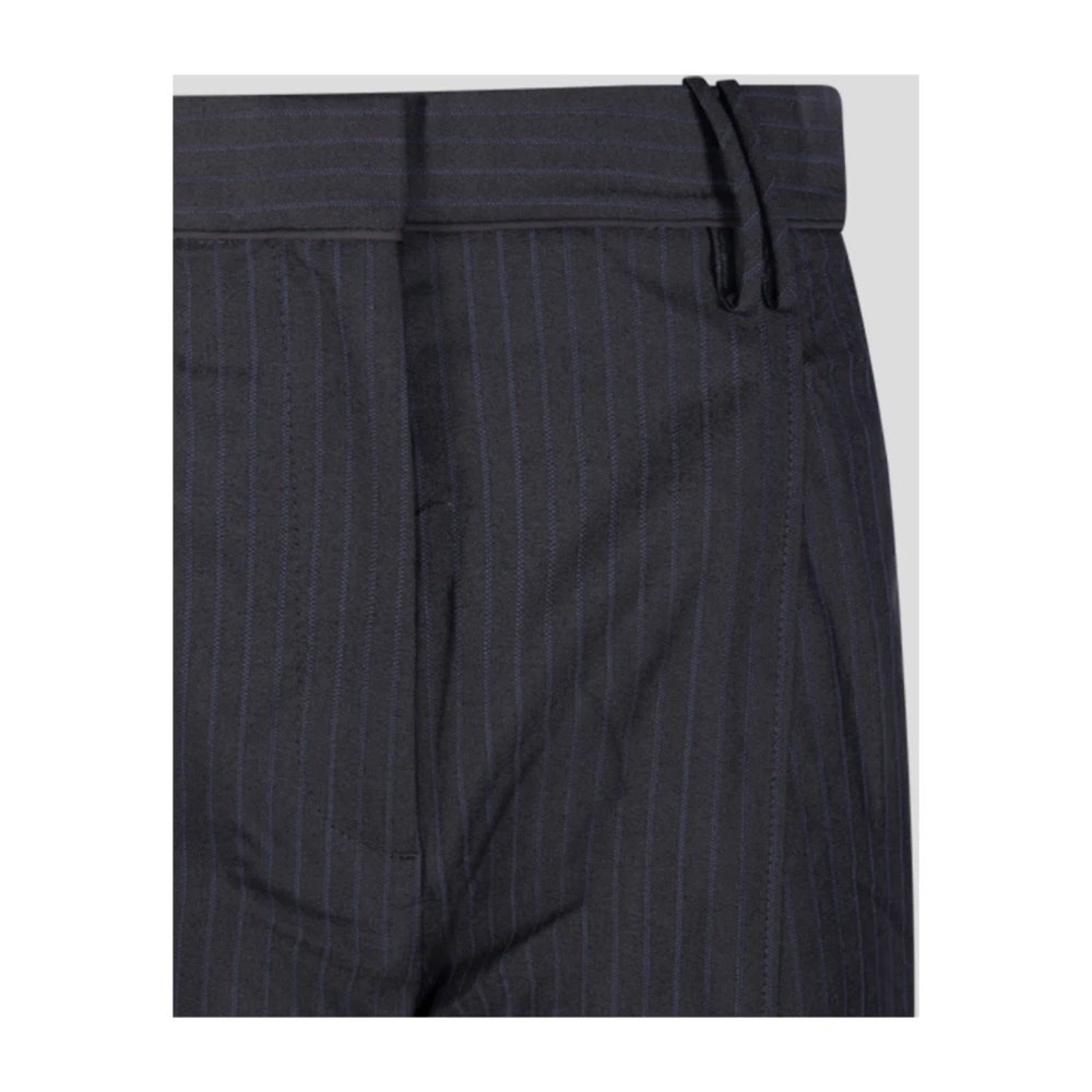 Ganni Damesbroek Mode Gray Dames