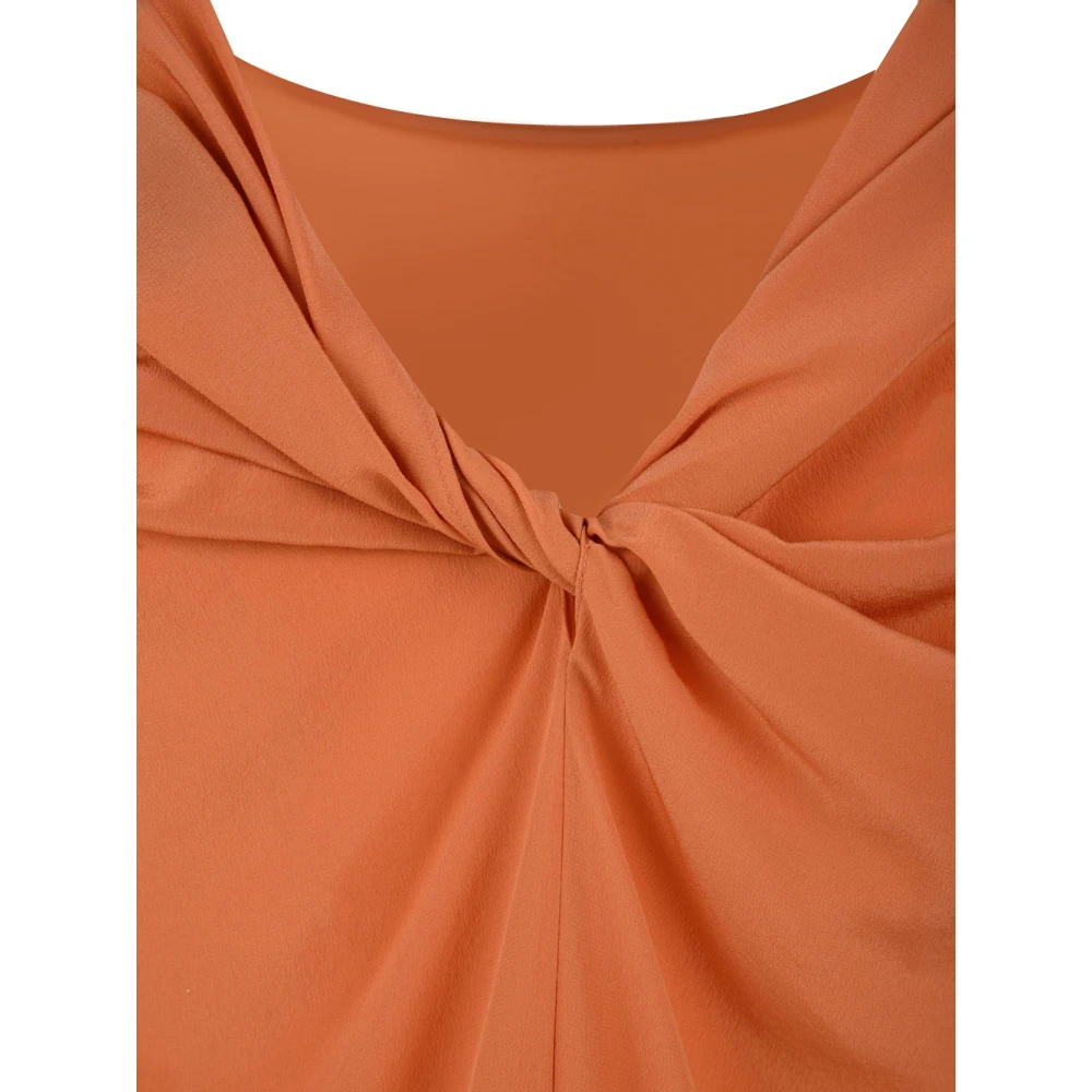 Aspesi Oranje Trui Model 5611 Orange Dames