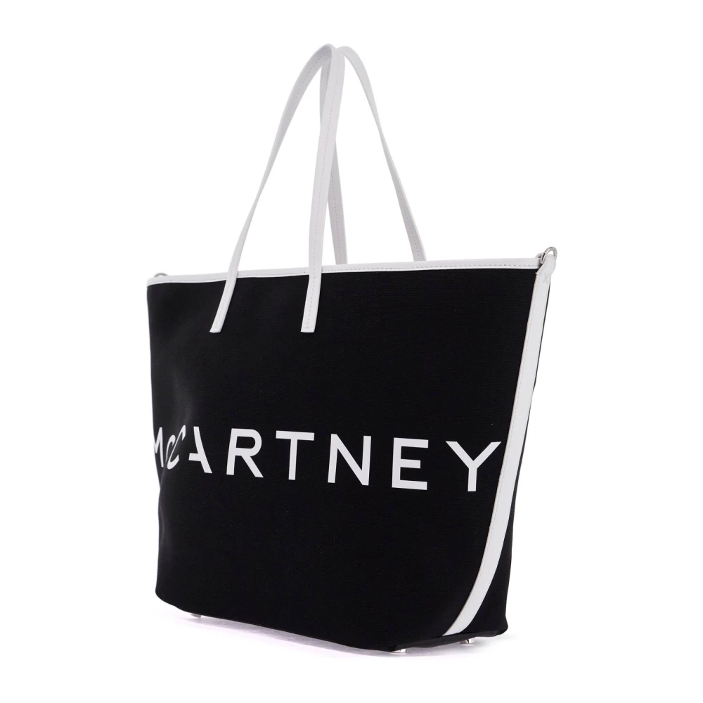 Stella Mccartney Bananatex Tote Tas Black Dames