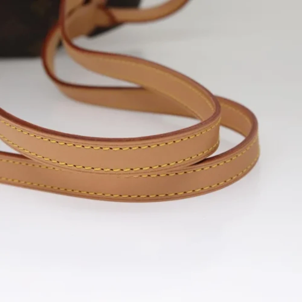 Louis Vuitton Vintage Pre-owned Canvas backpacks Brown Dames