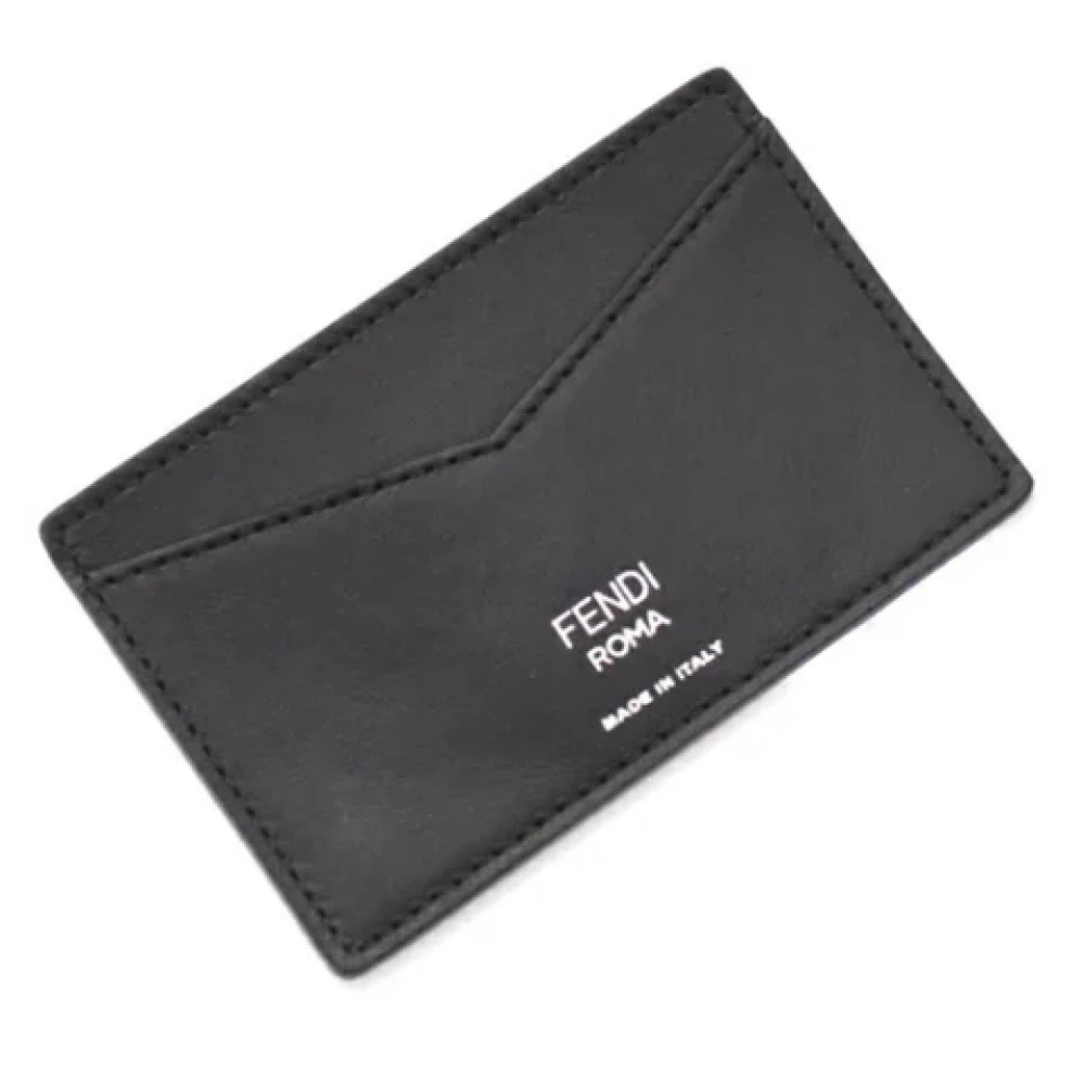 Fendi Vintage Pre-owned Canvas wallets Brown Unisex