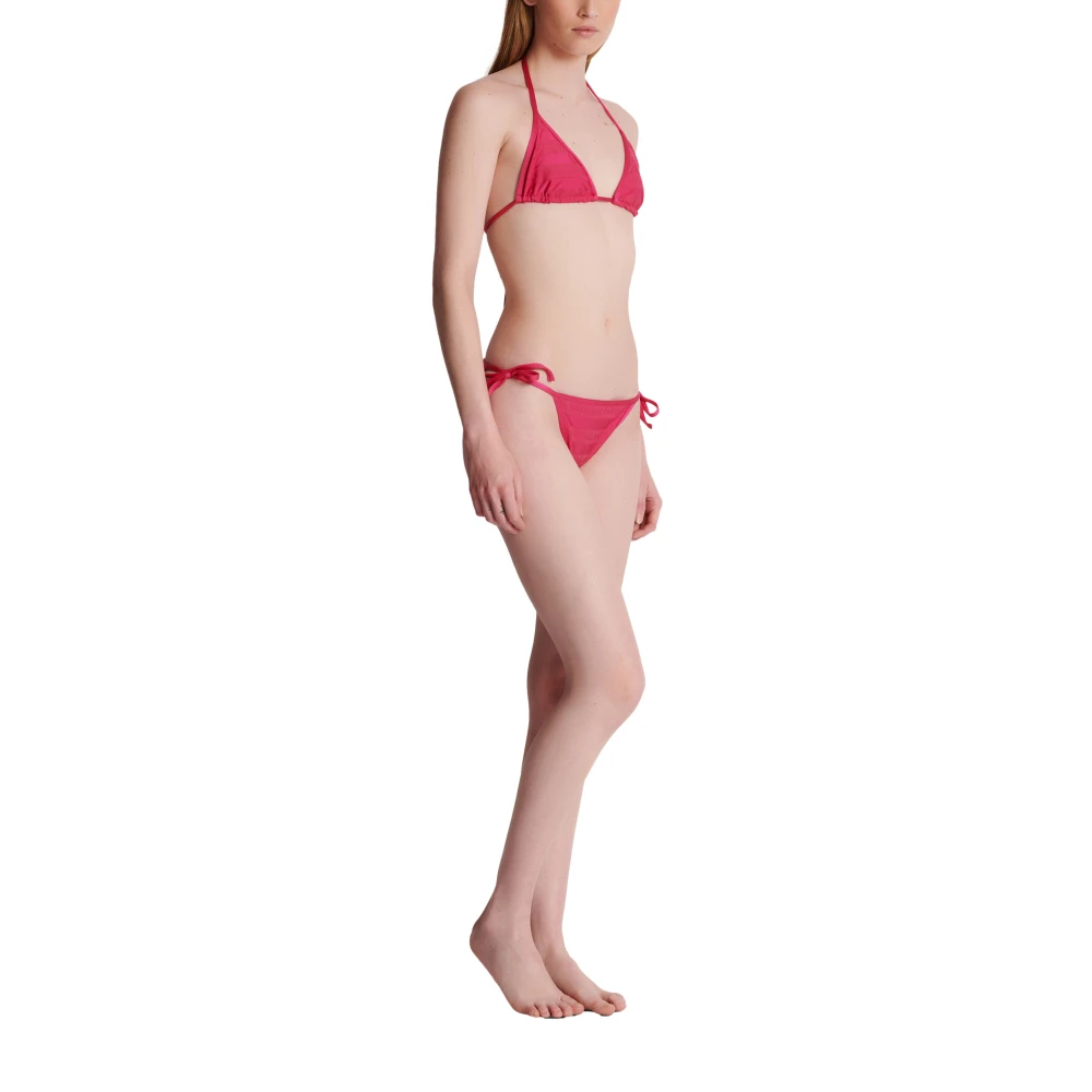 Balmain Triangle Bikini Pink Dames