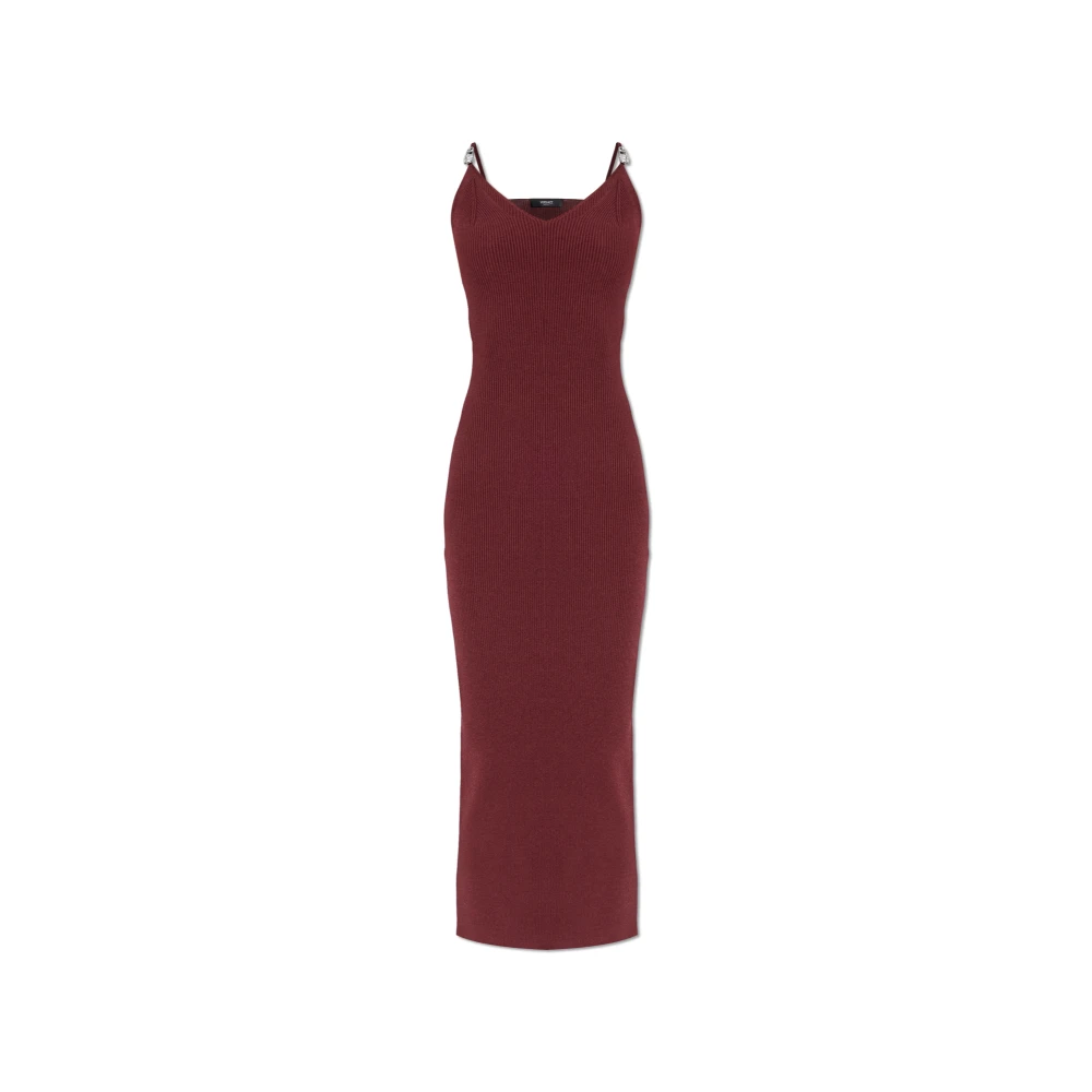 Versace Damen Rot Kleider, Lgröße: