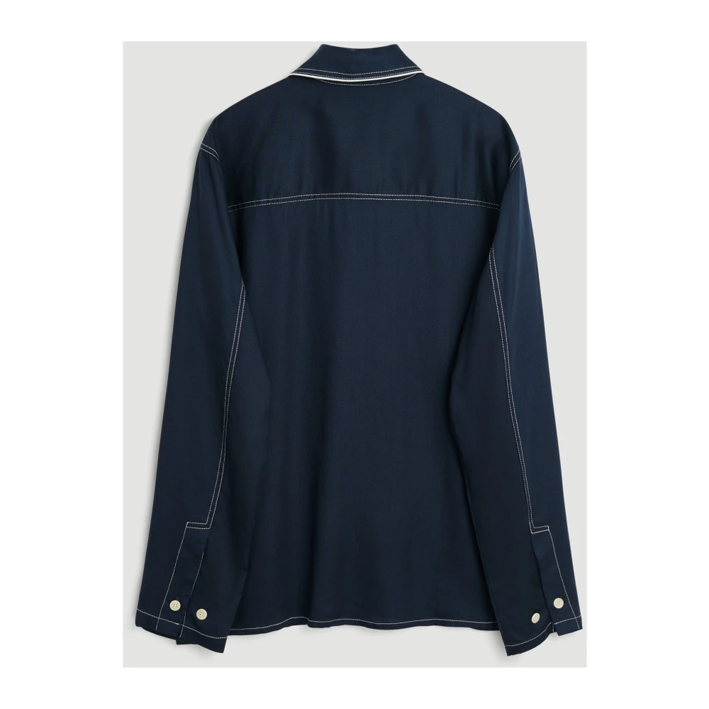 Soulland Shirts Blue Unisex