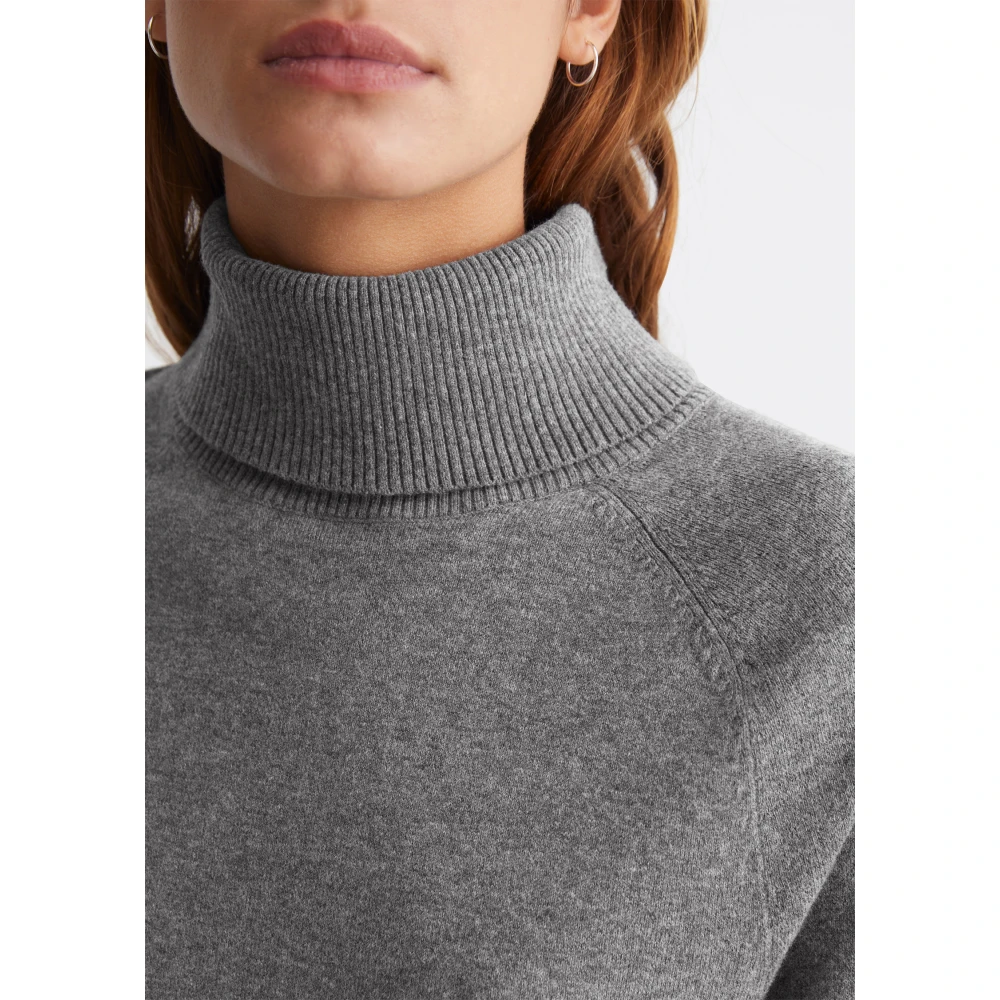 Marc O'Polo Relaxed coltrui gebreide jurk Gray Dames