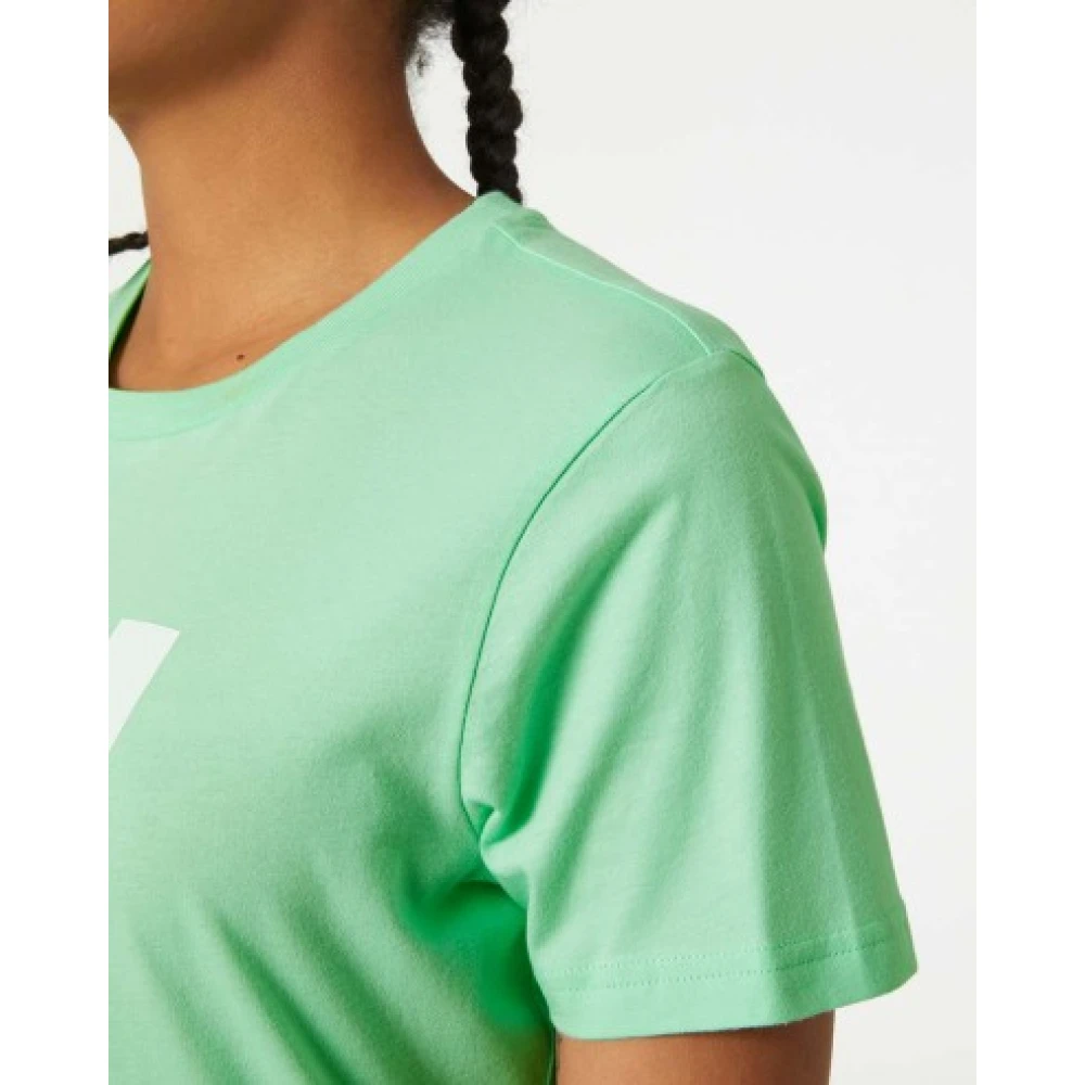 Helly Hansen Dames Organisch Katoenen T-Shirt Green Dames
