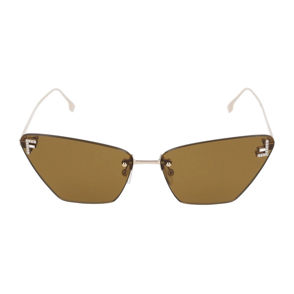 Fendi Women's Yellow Sunglasses, 57 Mm, Stylish Sunglasses Maison Fe4160us