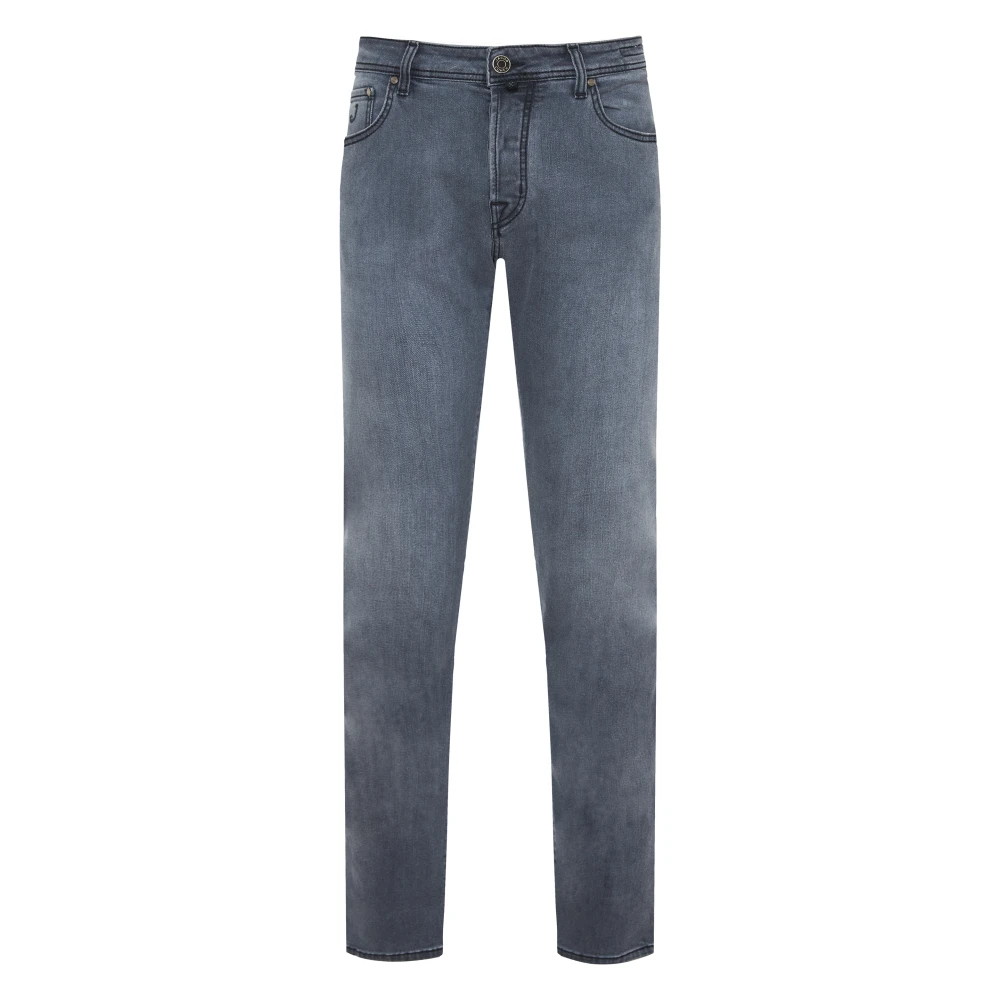 Jacob Cohën Stretch jeans med inre detaljer Gray, Herr