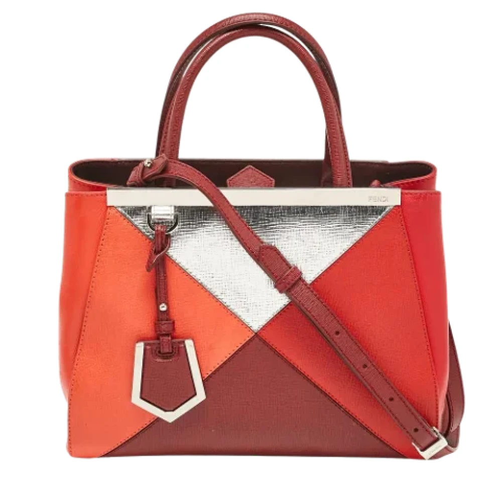 Fendi Vintage Pre-owned Leather totes Multicolor Dames