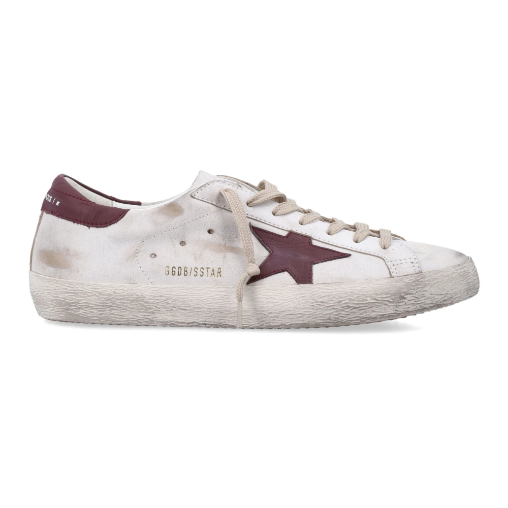 Golden Goose Men's White Sneakers, 11 Uk, Super-Star Trainers