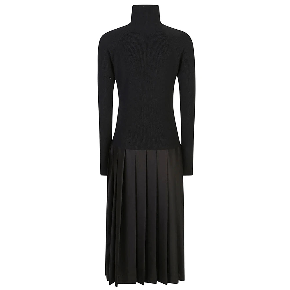 Fabiana Filippi Zwarte Jurk Aw24 Damesmode Black Dames
