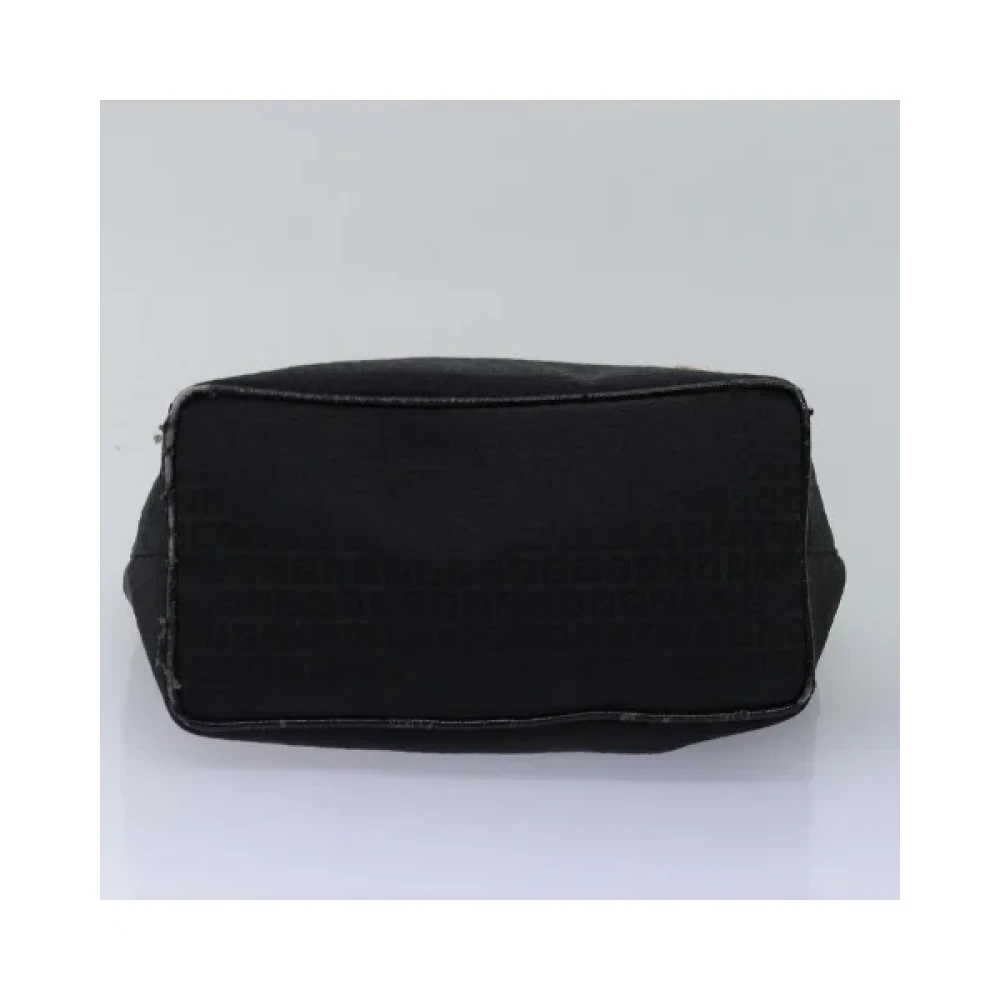 Fendi Vintage Pre-owned Canvas handbags Black Dames