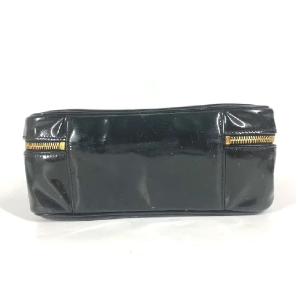 Chanel Vintage Pre-owned Leather chanel-bags Black Dames