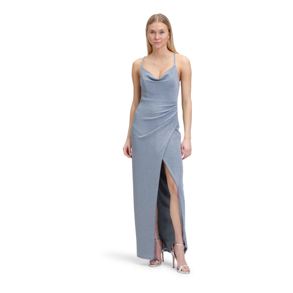Vera Mont Elegante Maxi Avondjurk Green Dames