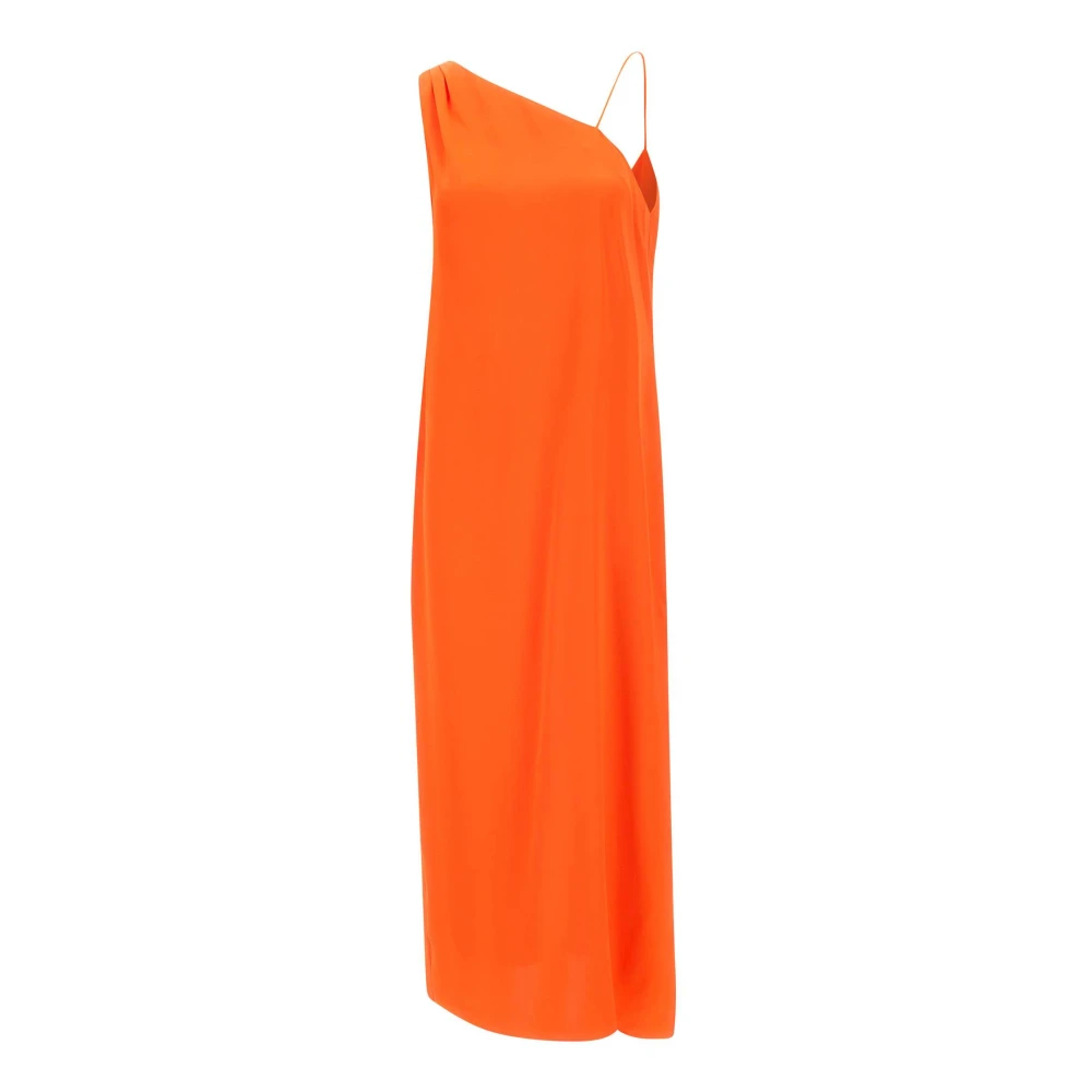 Calvin Klein Maxi Dresses Orange Dames