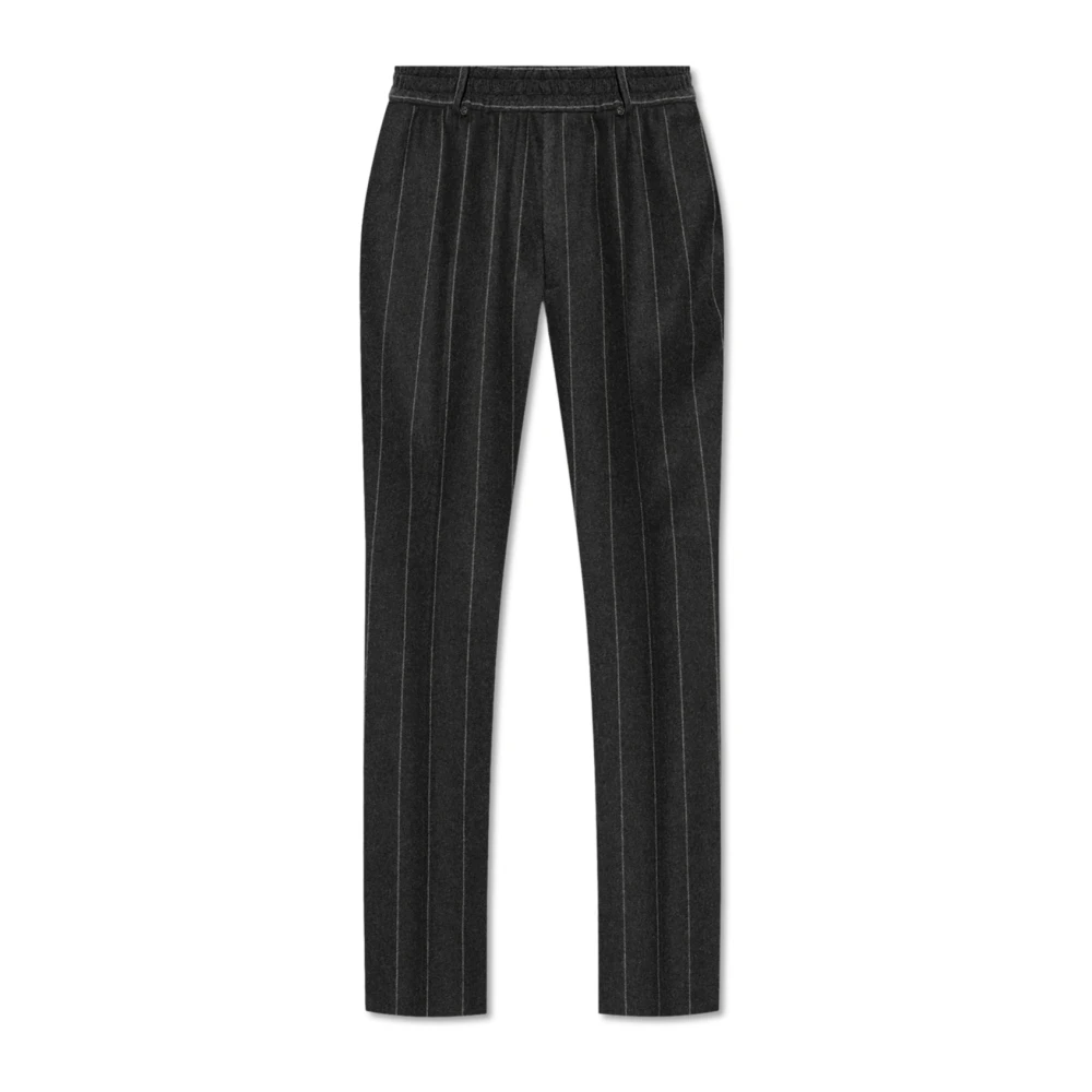 Burberry Broek met gestreept patroon Gray Heren