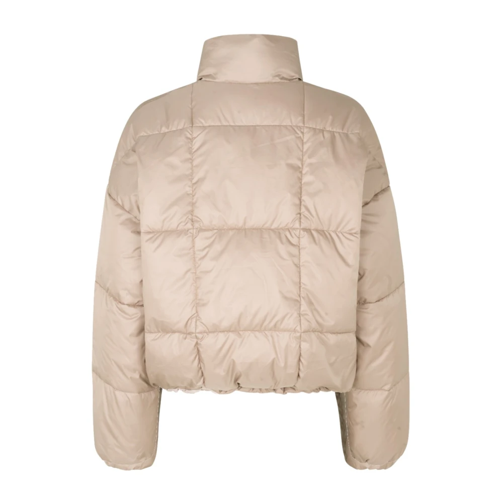 BAUM UND PFERDGARTEN Taupe Puffer Jacket Beige Dames