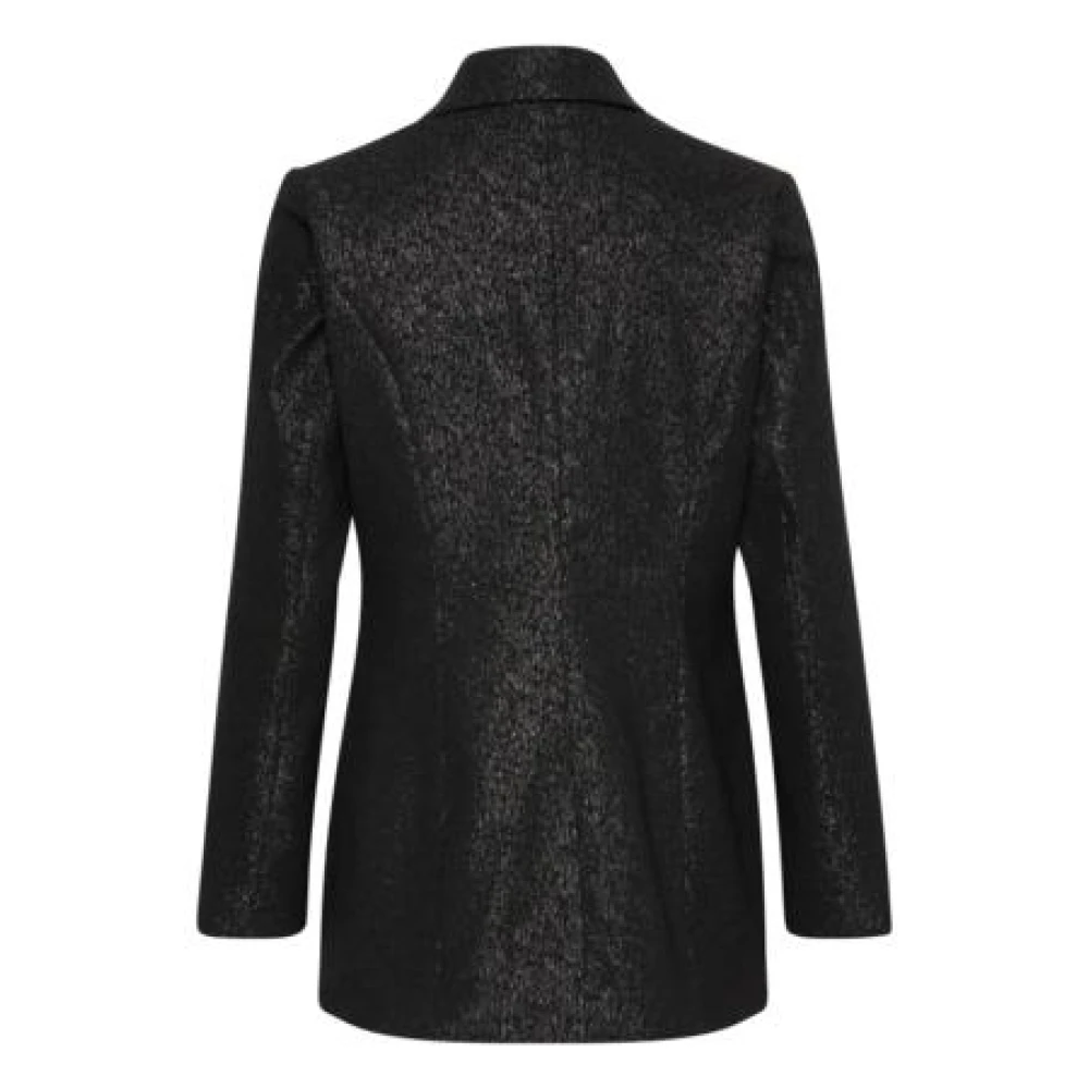 Soaked in Luxury Elegante blazer Cahlina voor vrouwen Black Dames