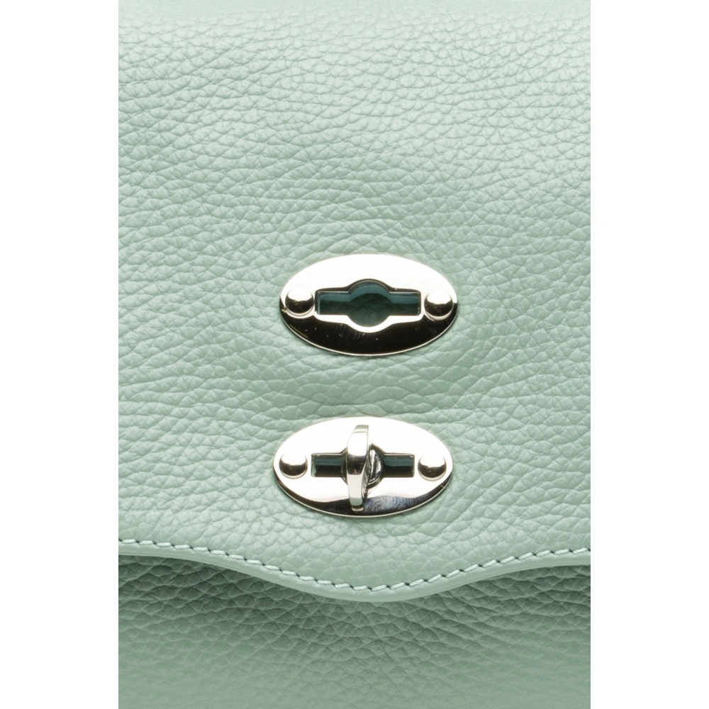 Zanellato Klassieke Zachte Schoudertas Green Dames