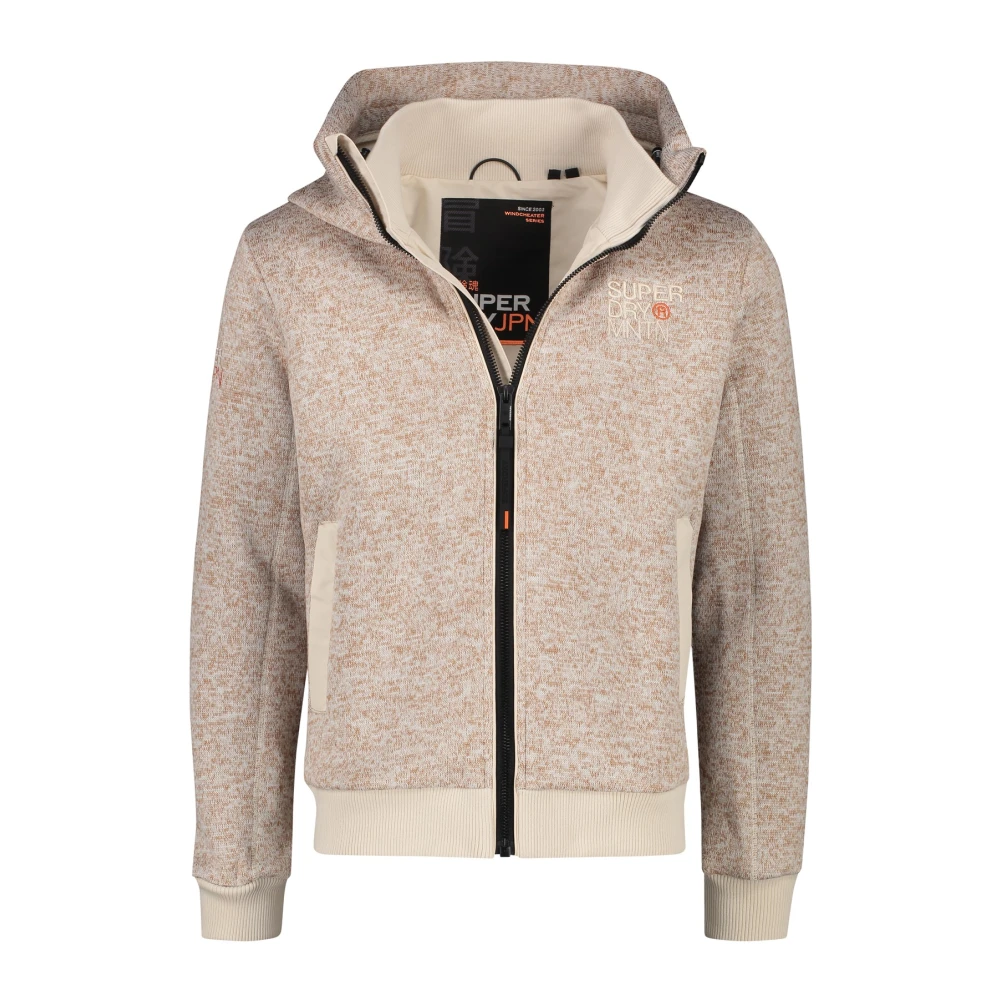 Superdry Beige Vest voor Mannen Beige Heren