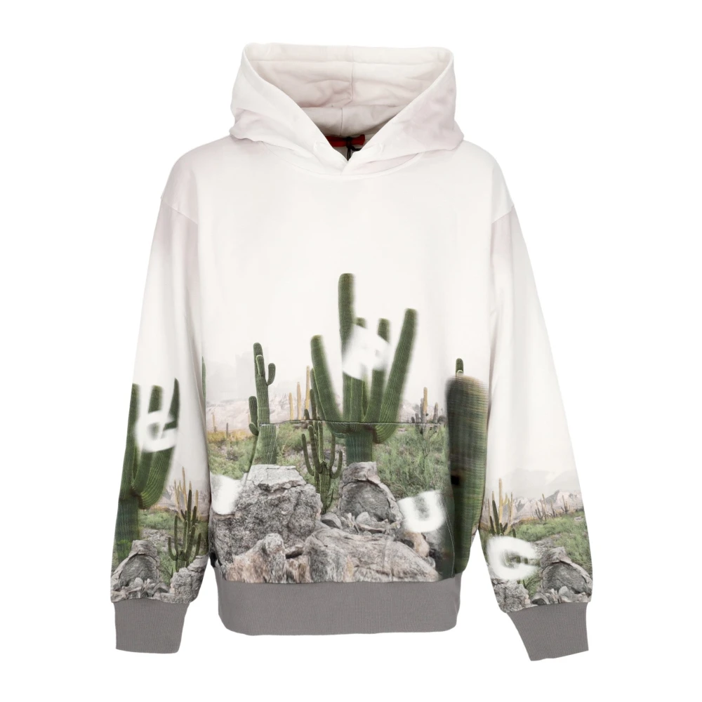 Acupuncture Cactus Lichtgewicht Hoodie Sweatshirt Multicolor Heren
