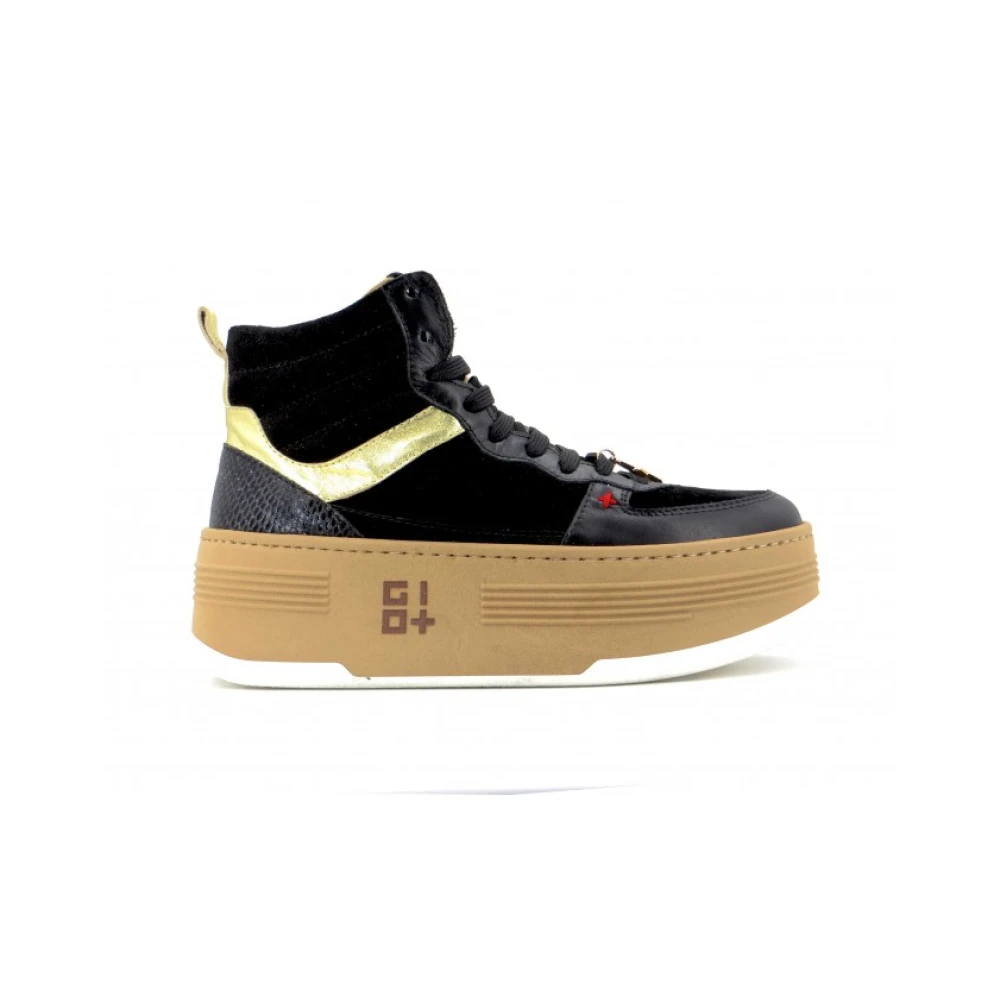 Gio+ - Shoes > Sneakers - Black - Gio+ - Modalova