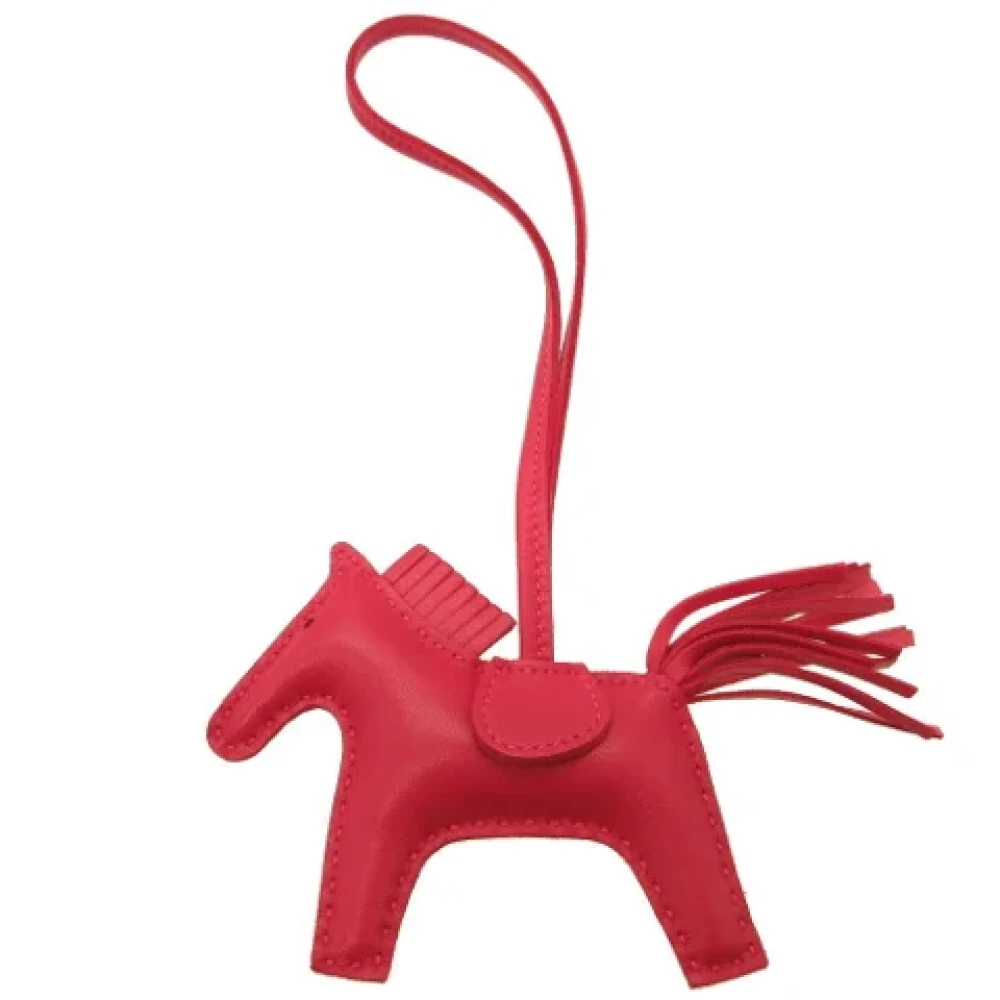 Hermès Vintage Pre-owned Fabric key-holders Red Dames