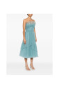aqua-blue-mesh-panel-dress