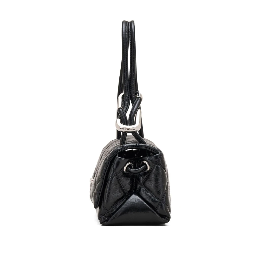 Marc Jacobs Zwarte Dubbele Schoudertas Black Dames