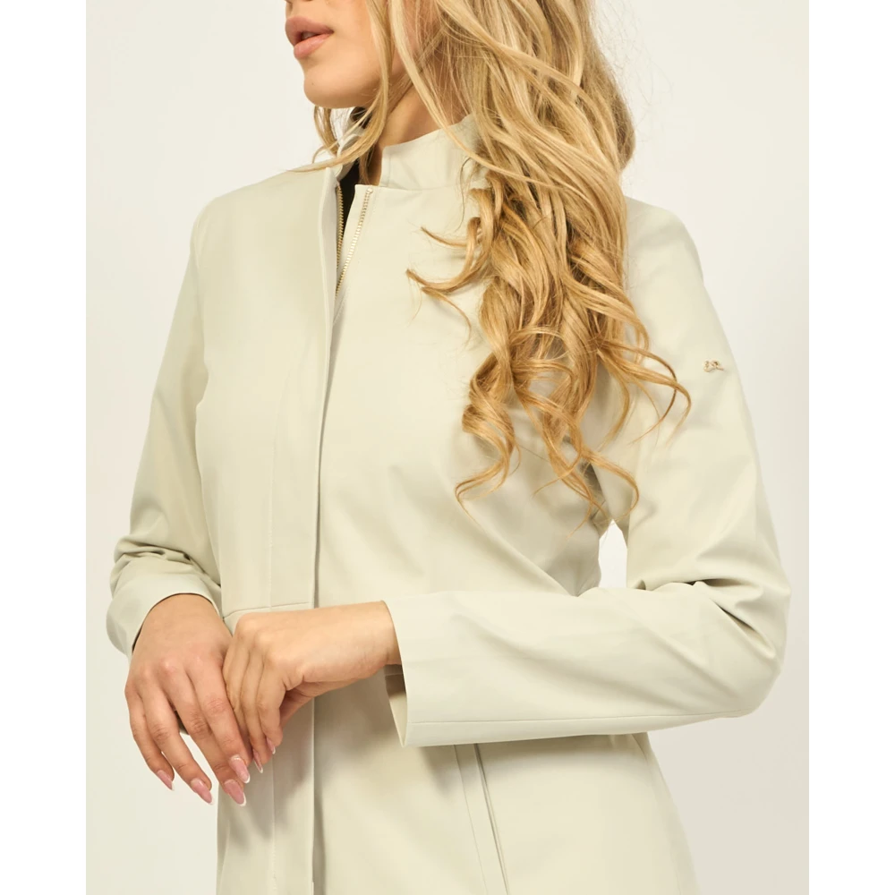 YES ZEE Beige Lange Dames Ritsjas Beige Dames